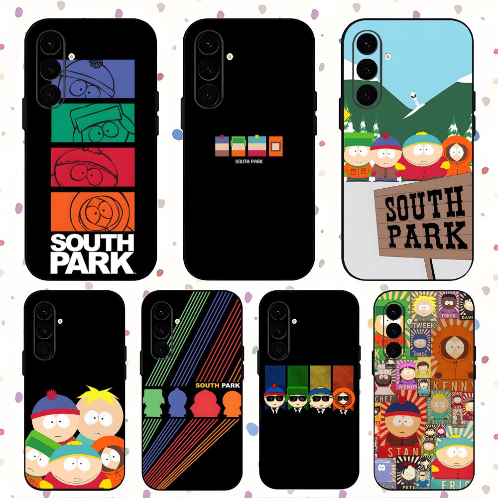 Phone Cases Galaxy S25 - حافظة هاتف كرتونية رائعة من ساوث