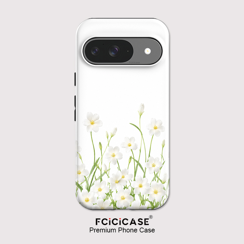 Phone Cases Pixel 10 - غطاء هاتف مطبوع عليه زهور من