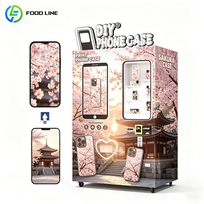 Phone Cases Vending Machine - ماكينة بيع أغطية الهواتف الأوتوماتيكية، كشك