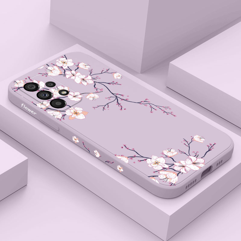 Phone Cases Burga - زهر البرقوق قضية الهاتف لسامسونج A17