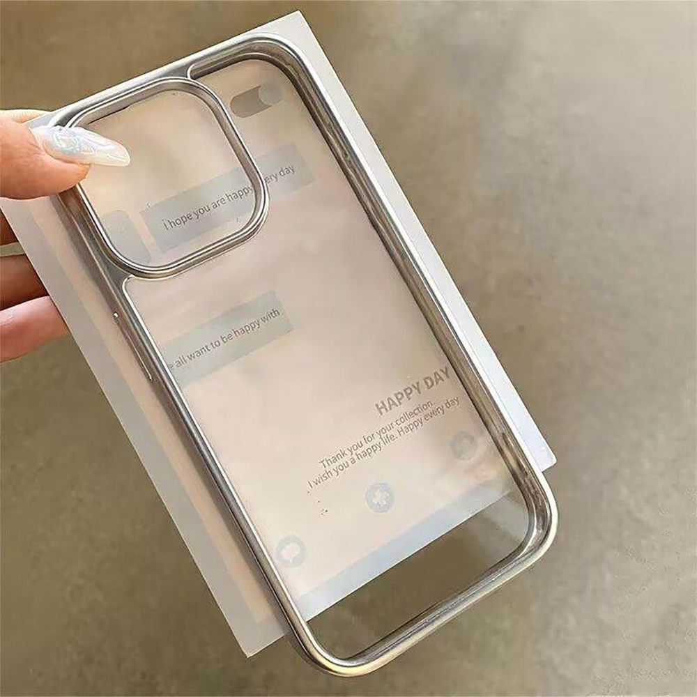 Phone Cases Expensive - غطاء فاخر بسيط بلون واحد متوافق