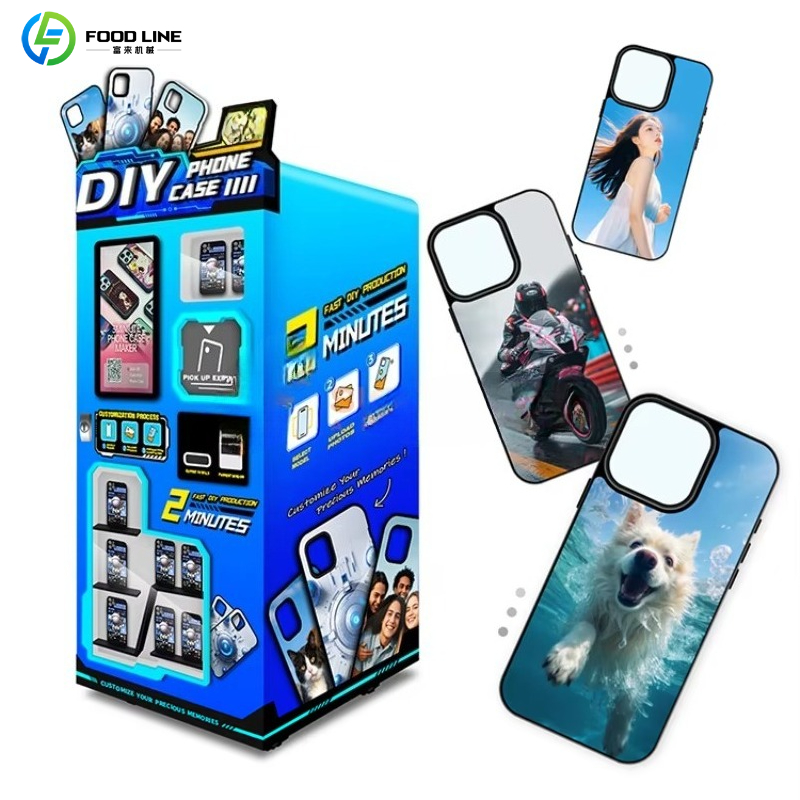 Phone Cases Vending Machine - آلة أوتوماتيكية سريعة لصنع أغطية الهواتف