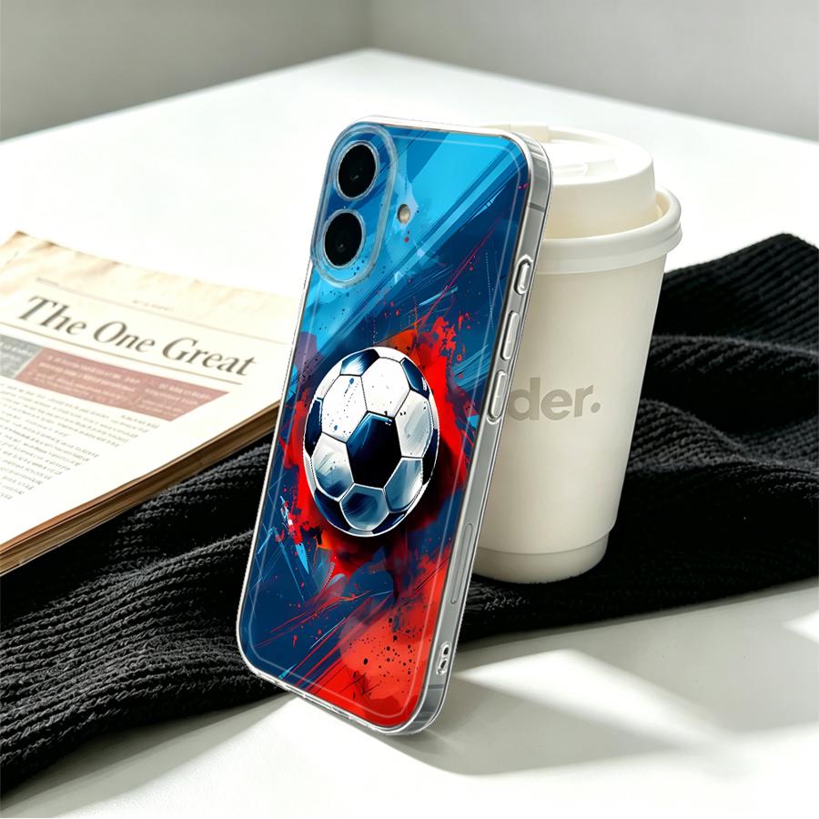 Phone Cases Honor - حافظة هاتف ناعمة بتصميم كرة القدم