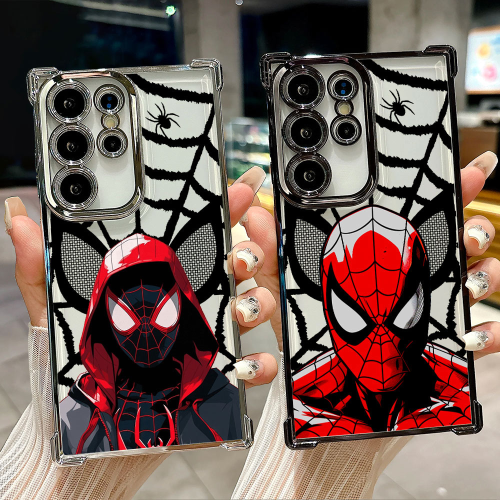 Phone Cases Galaxy S25 - غطاء هاتف سبايدرمان مايلز موراليس للأبطال
