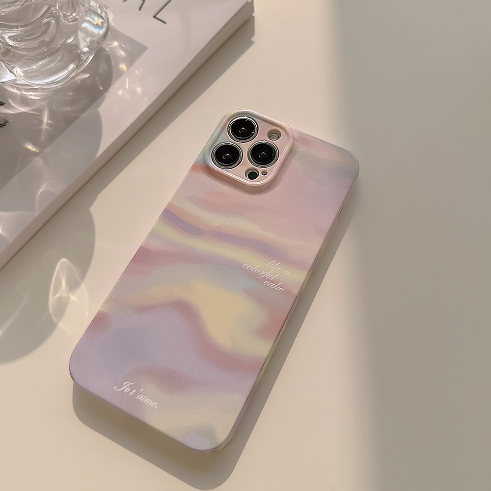 Phone Cases Expensive - غطاء هاتف فاخر بتصميم تدرج لوني