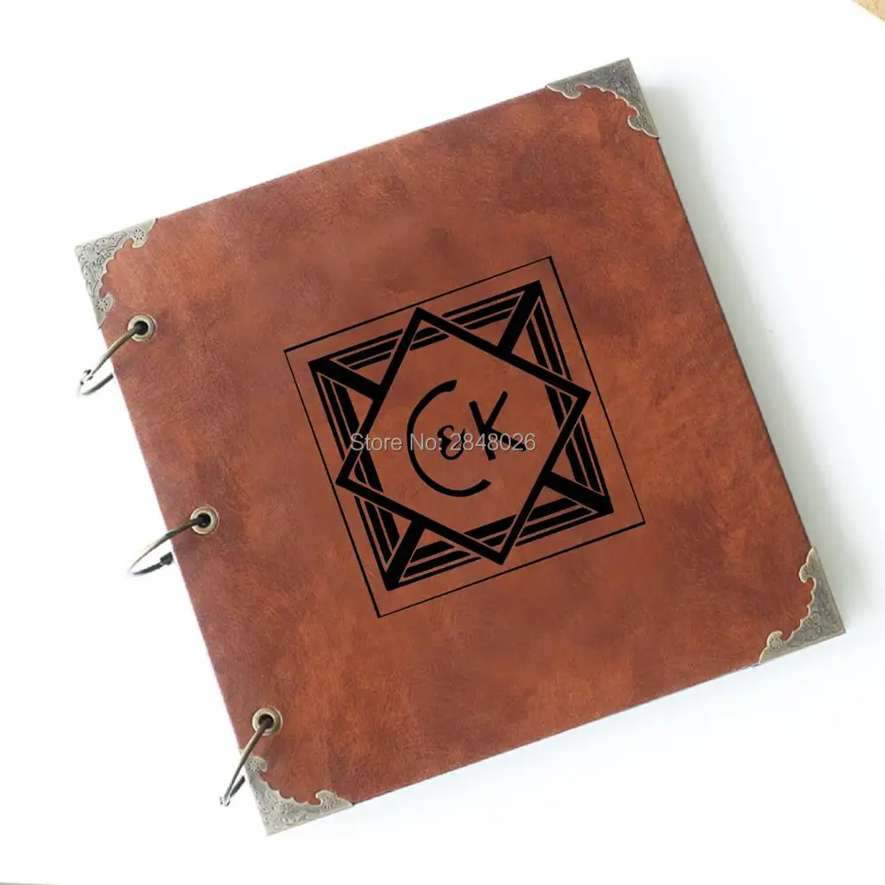 Monogram Custom Case - 50 صفحة من الأحرف الأولى الريفية