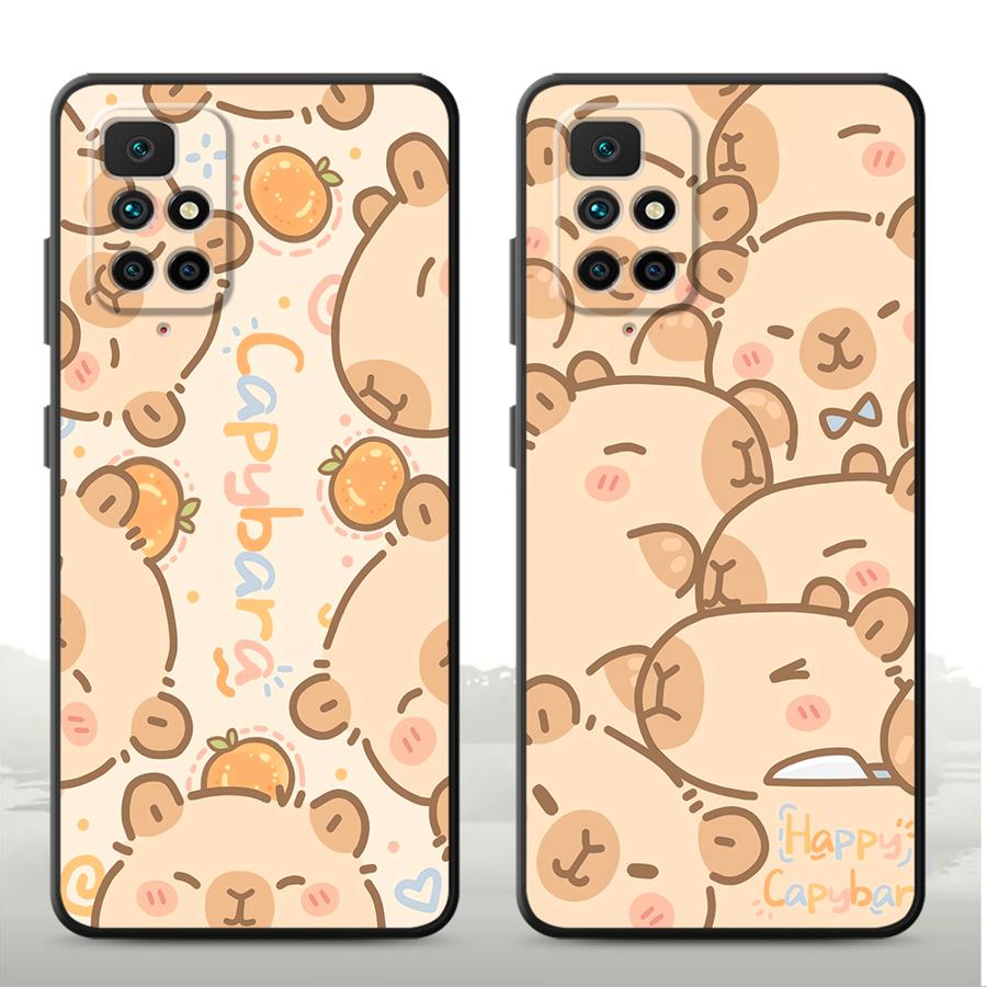 Phone Cases Cute - غطاء هاتف لطيف بتصميم الكابيبارا لهواتف