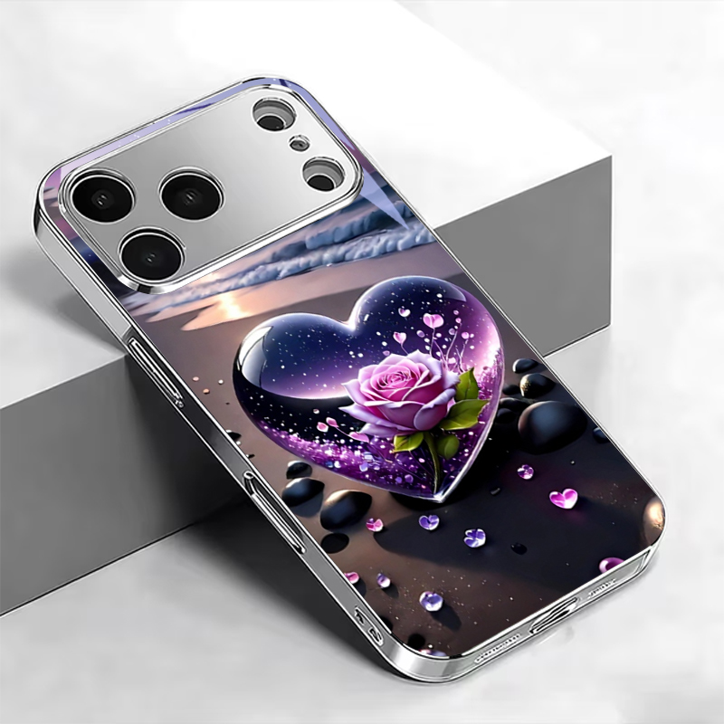 غطاء هاتف مطلي بالفضة بتصميم ق - مراجعة Phone Cases Beach وسعره