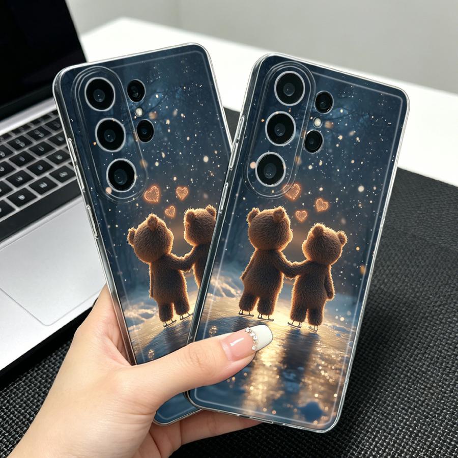 غطاء هاتف بطباعة زوج من الدببة - مراجعة Phone Cases Under $20 وسعره