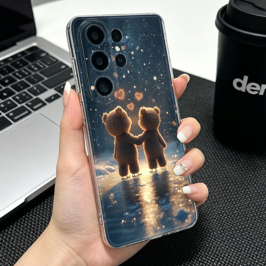غطاء هاتف بطباعة زوج من الدببة - مراجعة Phone Cases Under $20 وسعره