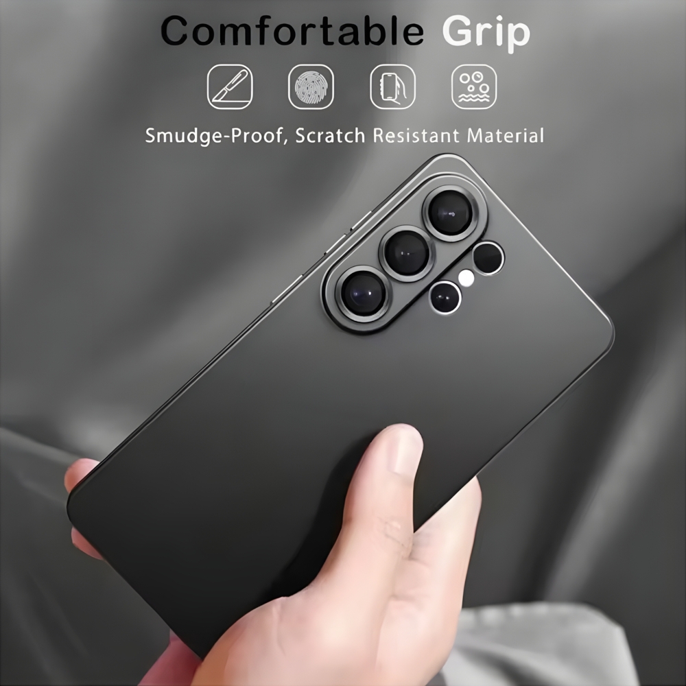 غطاء حماية ناعم أسود مقاوم للص - مراجعة Phone Cases Galaxy S25 وسعره