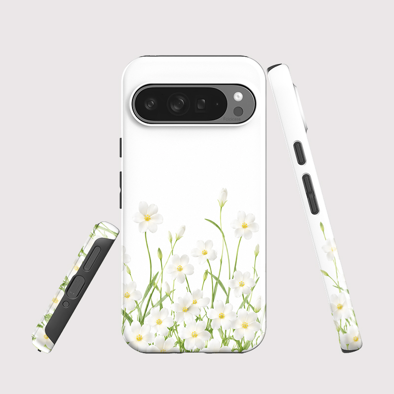 غطاء هاتف مطبوع عليه زهور من F - مراجعة Phone Cases Pixel 10 وسعره