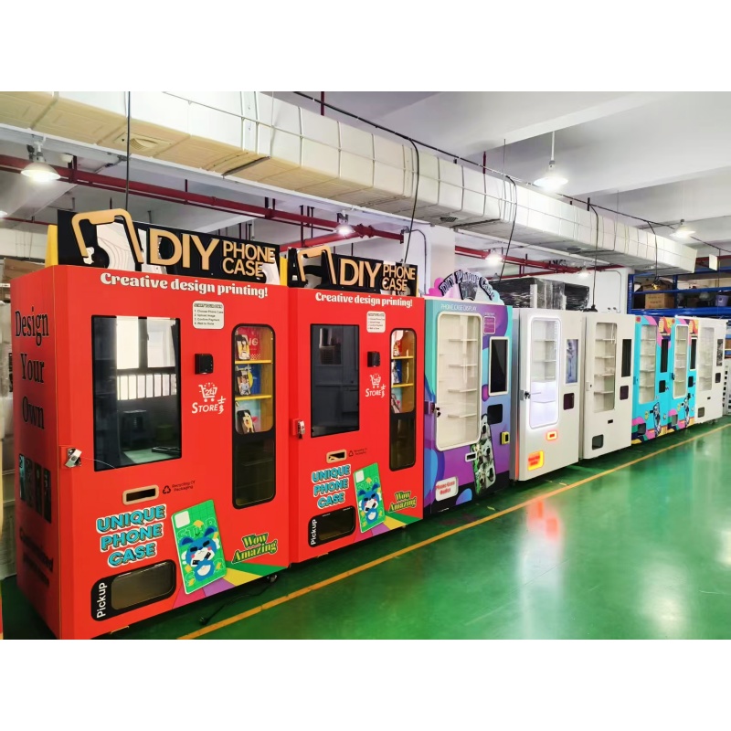آلة بيع أوتوماتيكية لطباعة أغط - مراجعة Phone Cases Vending Machine وسعره