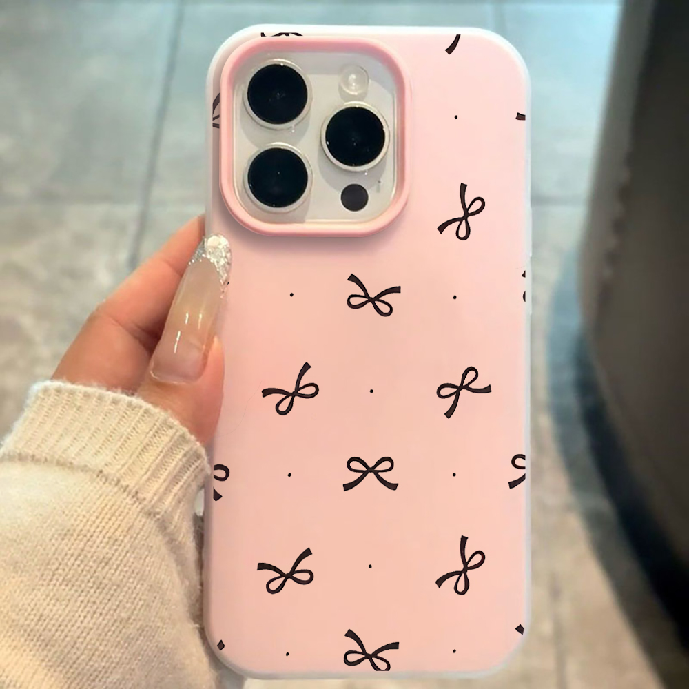 غطاء هاتف لطيف بتصميم فيونكة و - مراجعة Phone Cases Cute وسعره