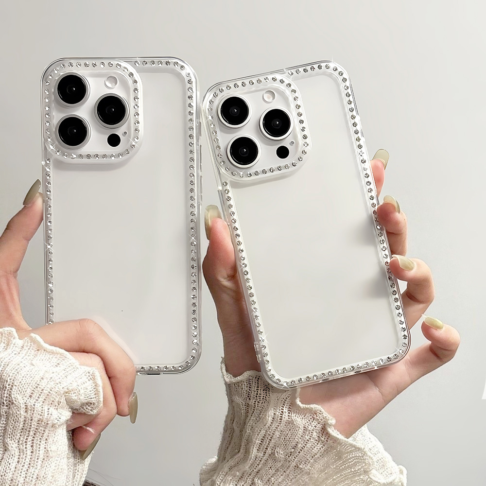 الفاخرة شفافة الماس مرصع بالجو - مراجعة Phone Cases Expensive وسعره