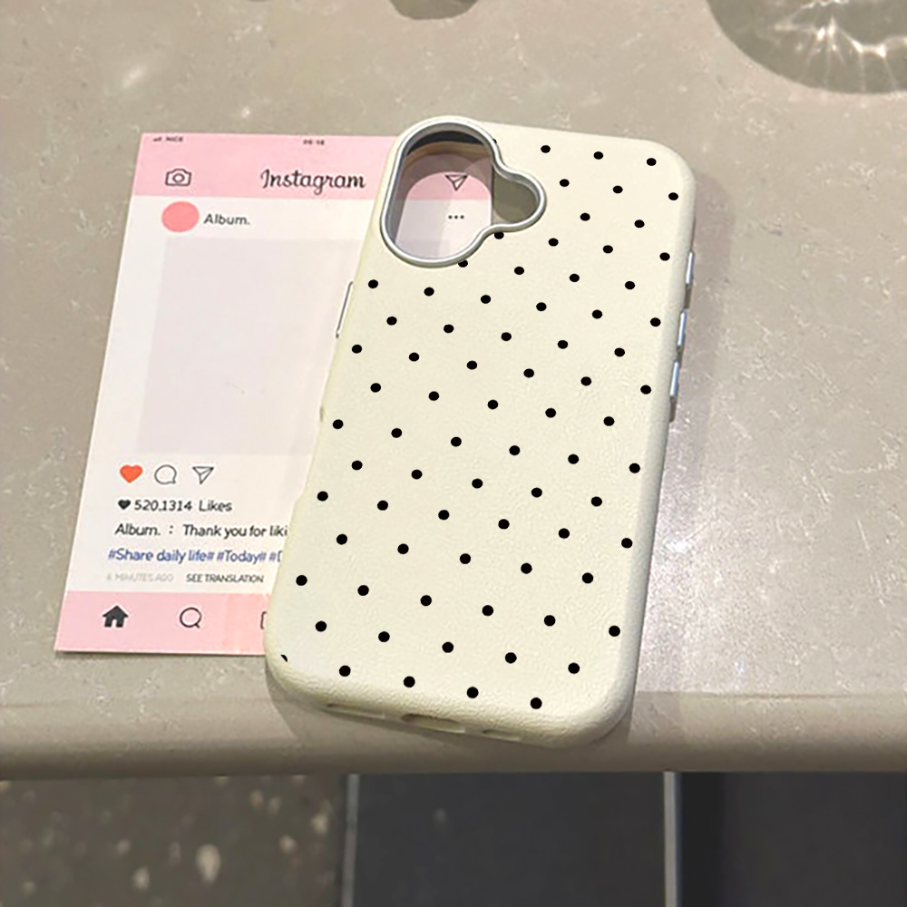 غطاء هاتف كوري أنيق بنقاط البو - مراجعة Phone Cases Expensive وسعره