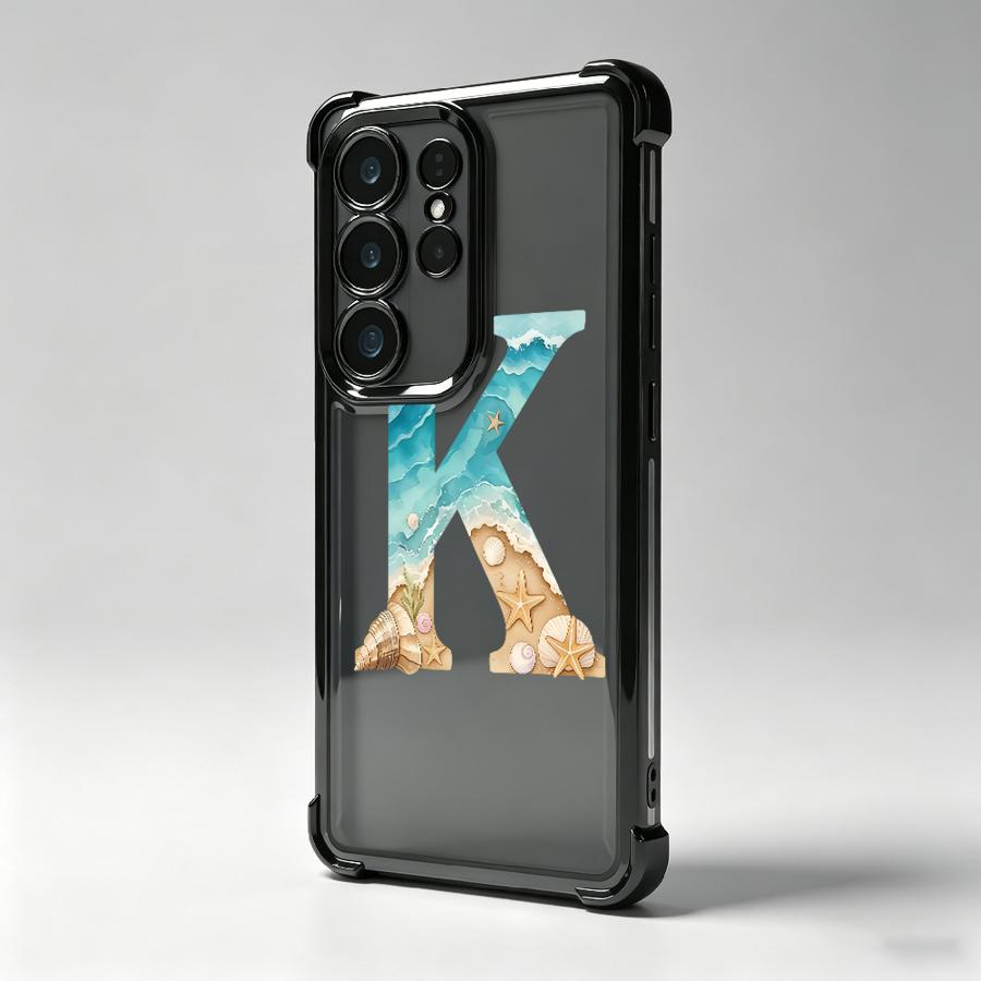 غطاء هاتف بتصميم حرف K W للشاط - مراجعة Phone Cases Beach وسعره