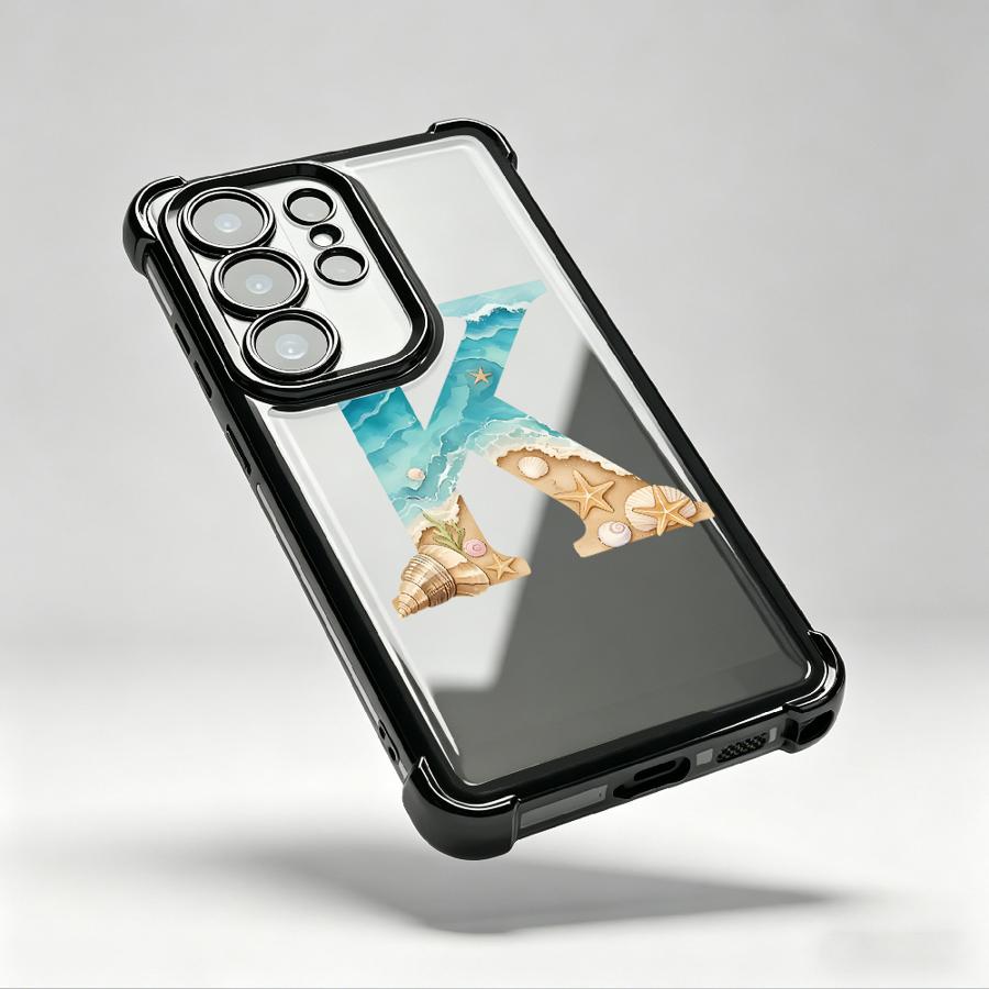غطاء هاتف بتصميم حرف K W للشاط - مراجعة Phone Cases Beach وسعره