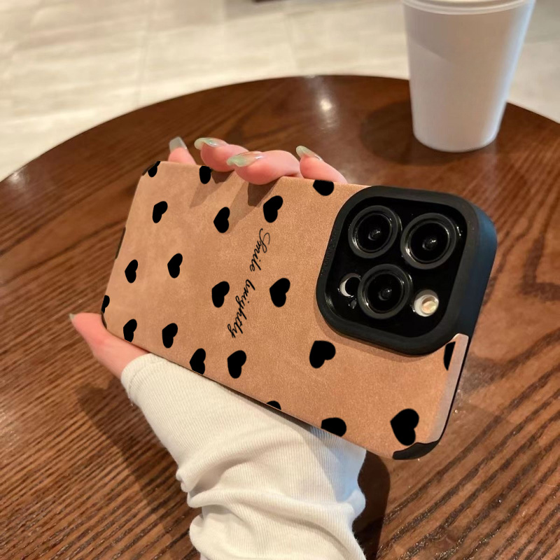 جديد فاخر أسود الحب القلب لينة - مراجعة Phone Cases Expensive وسعره