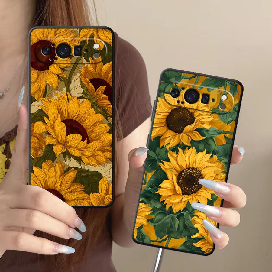 غطاء هاتف Sunflower Sea Funda  - مراجعة Phone Cases Pixel 9A وسعره