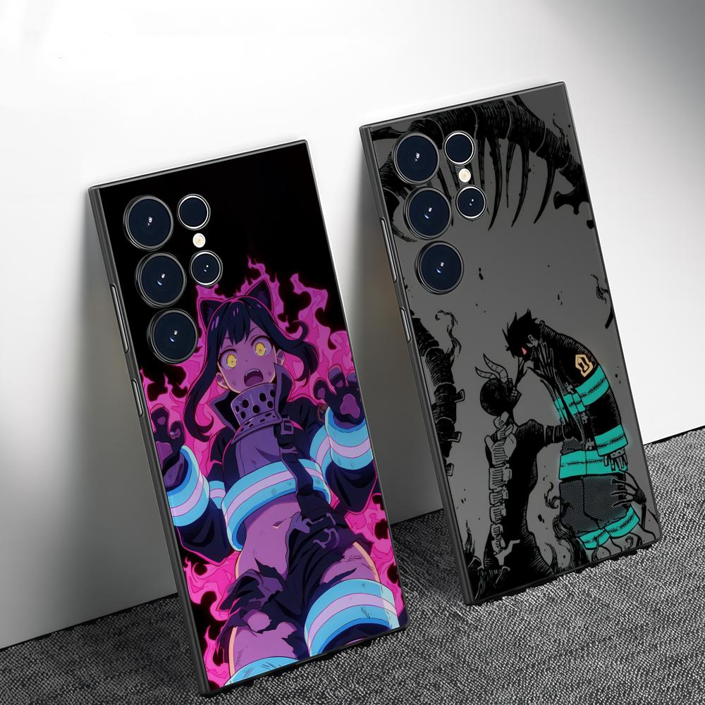 حافظة هاتف أنيمي F-Fire Force  - مراجعة Phone Cases Galaxy S25 وسعره