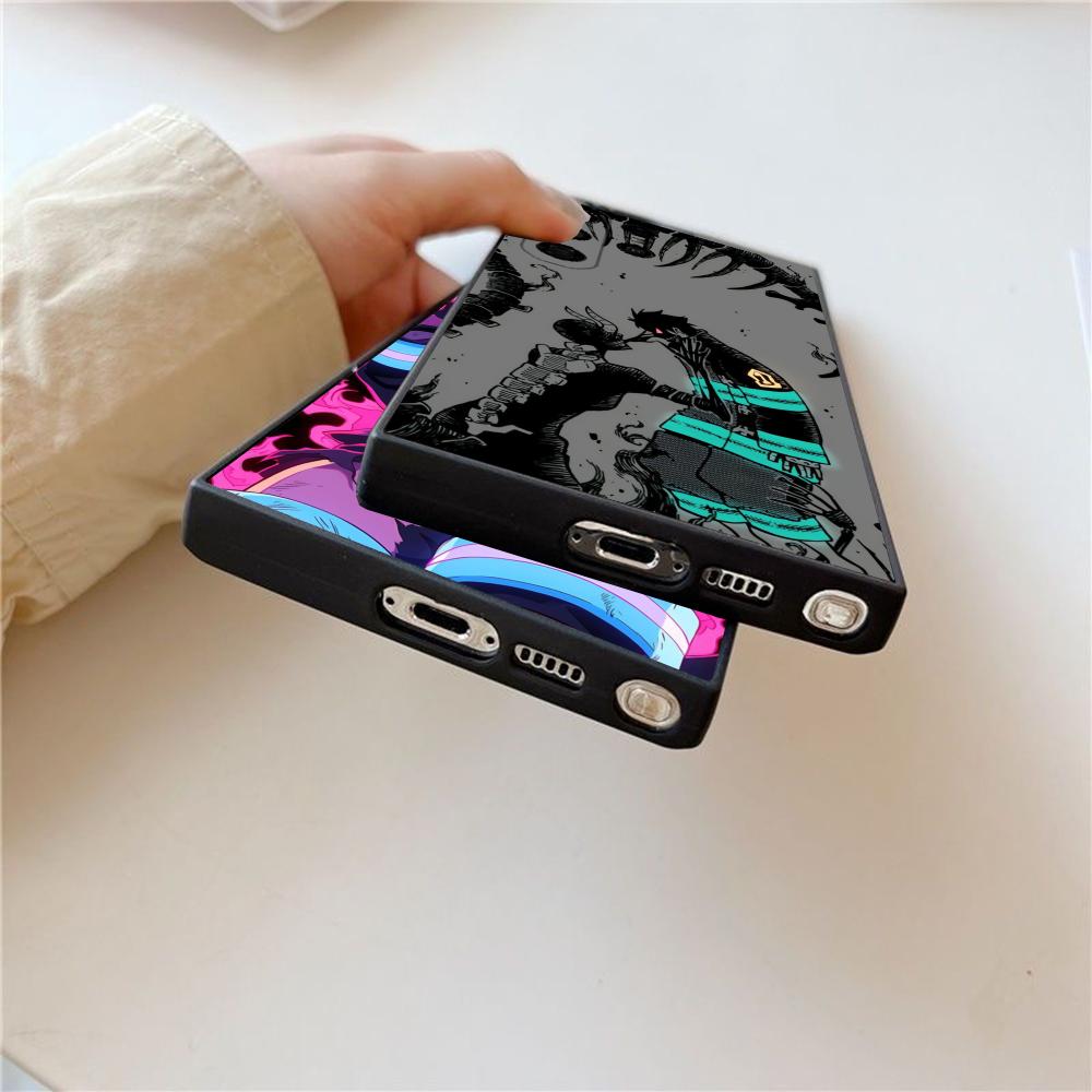 حافظة هاتف أنيمي F-Fire Force  - مراجعة Phone Cases Galaxy S25 وسعره