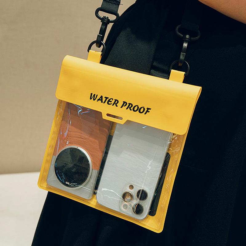 حقيبة هاتف كبيرة السعة مقاومة  - مراجعة Phone Cases Beach وسعره