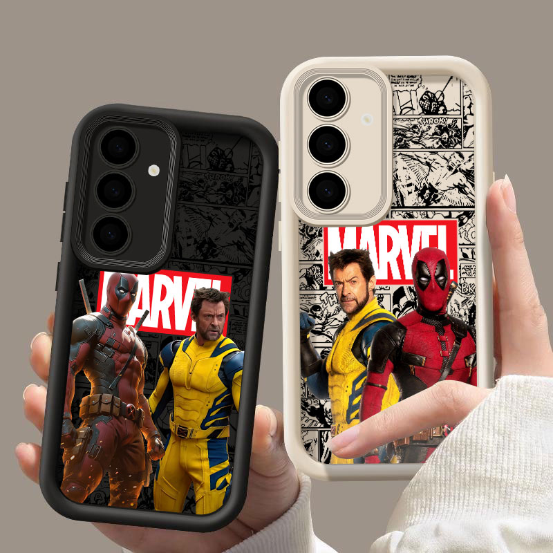 جرابات مارفل ديدبول وولفرين له - مراجعة Phone Cases Galaxy S25 وسعره