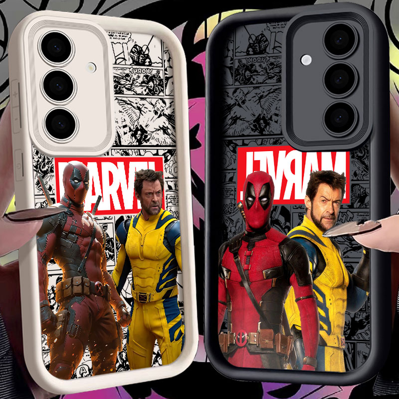 جرابات مارفل ديدبول وولفرين له - مراجعة Phone Cases Galaxy S25 وسعره