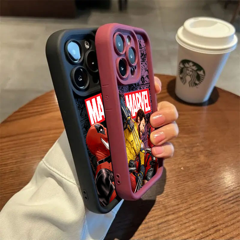 جرابات مارفل ديدبول وولفرين له - مراجعة Phone Cases Galaxy S25 وسعره