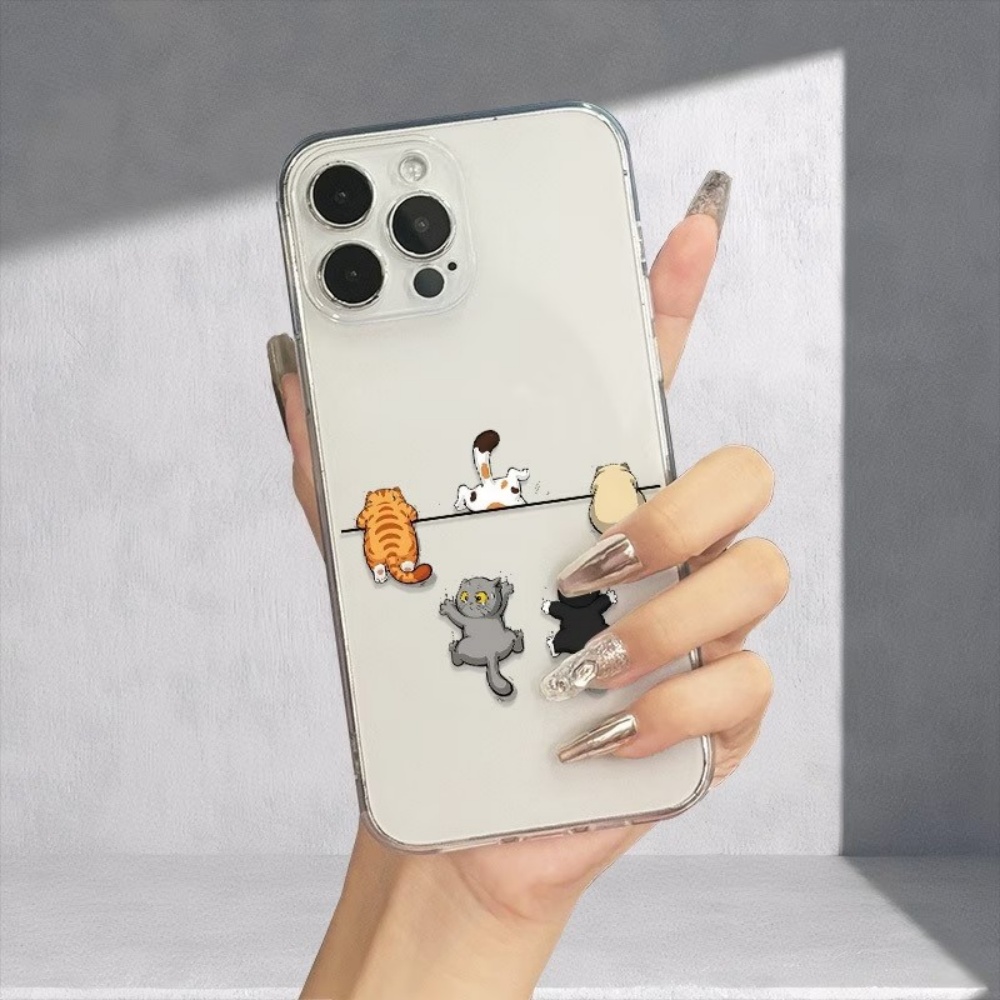غطاء هاتف بنمط خمسة قطط لطيفة  - مراجعة Phone Cases Cute وسعره