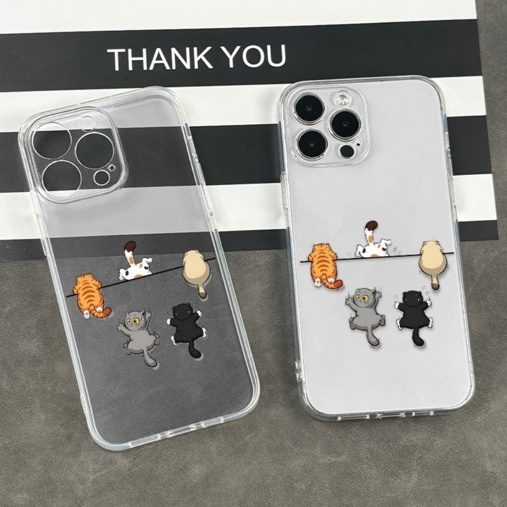 غطاء هاتف بنمط خمسة قطط لطيفة  - مراجعة Phone Cases Cute وسعره