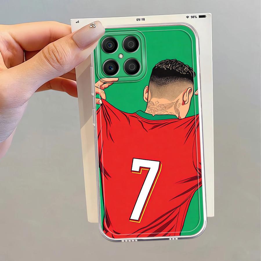 حافظة هاتف كرتونية بأرقام كرة  - مراجعة Phone Cases Honor وسعره