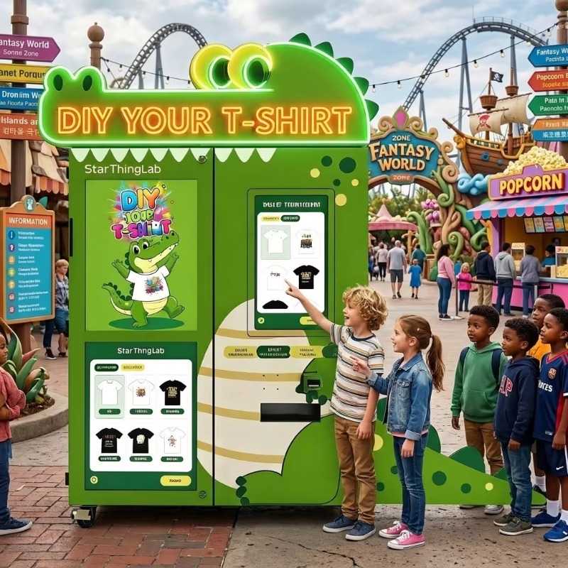آلة بيع ذاتية الخدمة للطباعة ا - مراجعة Phone Cases Vending Machine وسعره