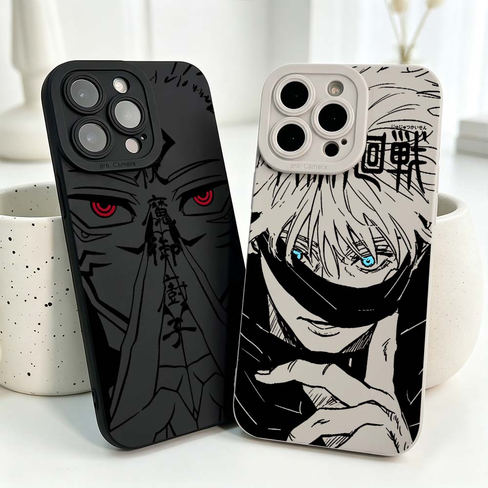 غطاء سيليكون أنيق بتصميم أنمي  - مراجعة Phone Cases For Iphone 13 وسعره