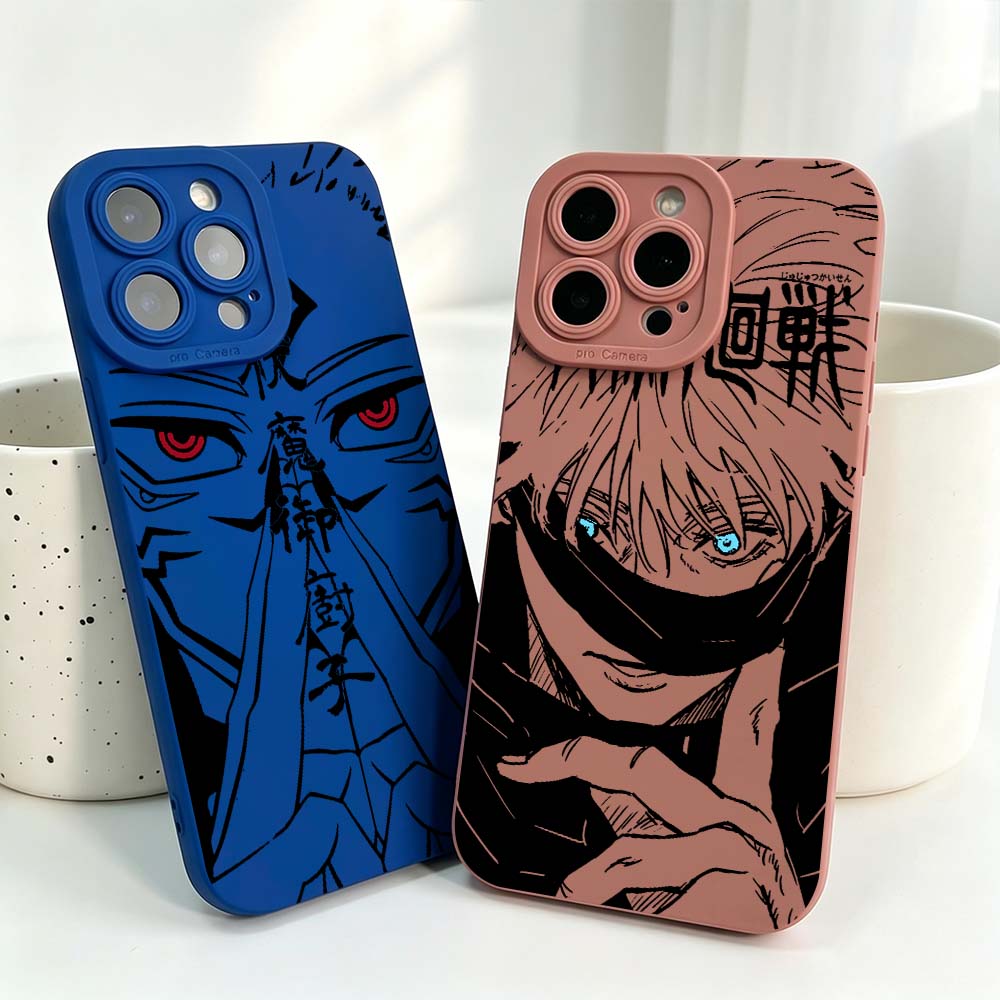 غطاء سيليكون أنيق بتصميم أنمي  - مراجعة Phone Cases For Iphone 13 وسعره