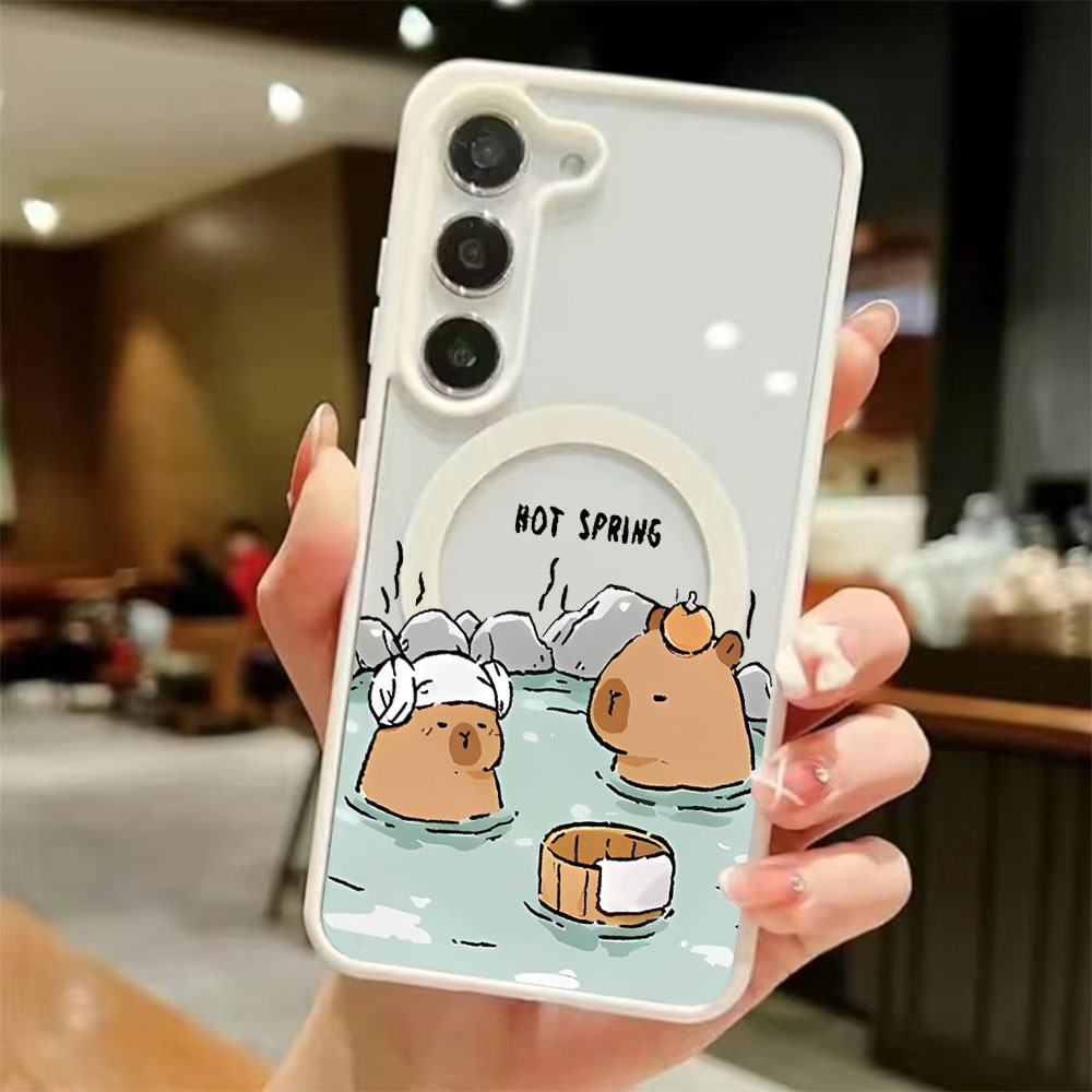 غطاء هاتف مغناطيسي شفاف ملون ل - مراجعة Phone Cases Galaxy S25 وسعره