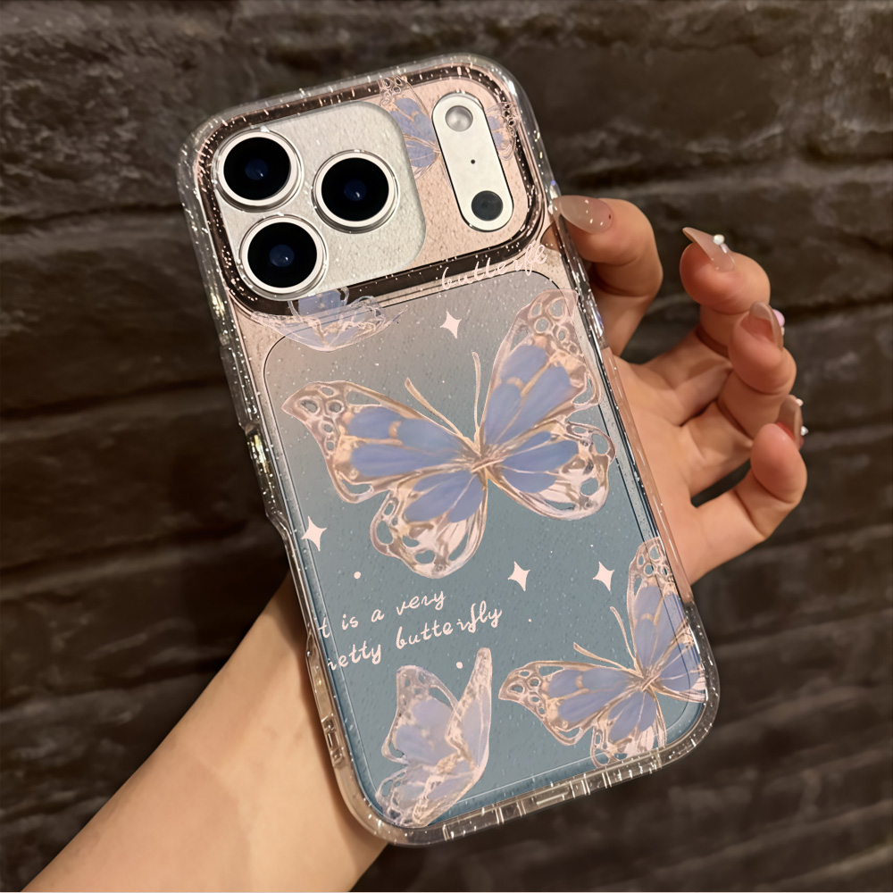 غطاء هاتف فاخر بتصميم فراشة زر - مراجعة Phone Cases Expensive وسعره