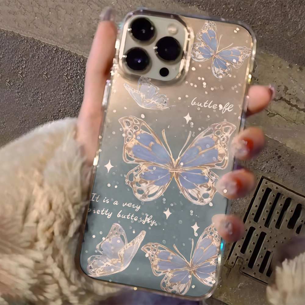 غطاء هاتف فاخر بتصميم فراشة زر - مراجعة Phone Cases Expensive وسعره