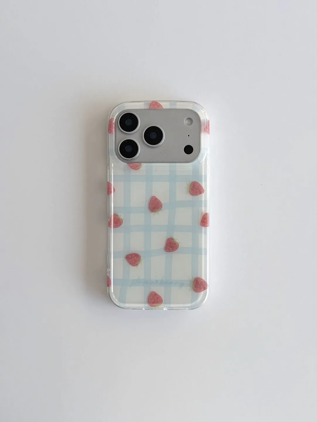 غطاء هاتف فاخر بنمط شبكي أزرق  - مراجعة Phone Cases Expensive وسعره