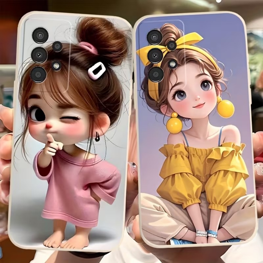 غطاء هاتف بتصميم فتاة كرتونية  - مراجعة Phone Cases Cute وسعره