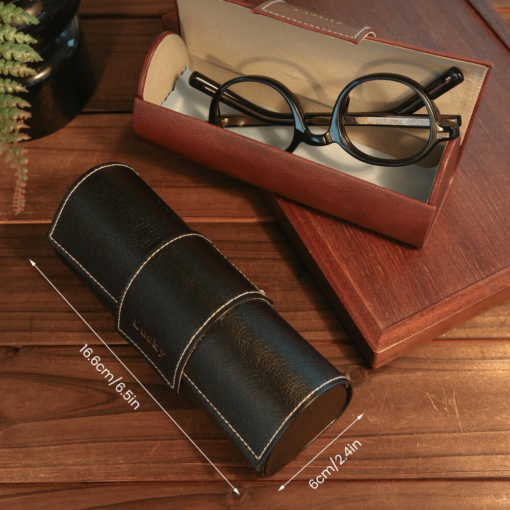 علبة نظارات جلدية مخصصة بالاسم - مراجعة Monogram Custom Case وسعره